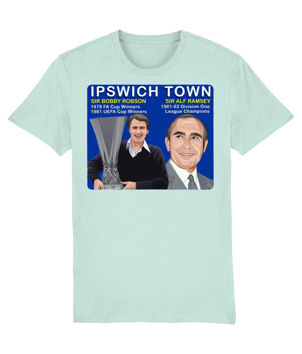 Ipswich Town Sir Bobby & Sir Alf Unisex T-Shirt