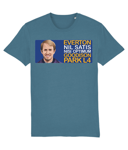 Everton Howard Kendall (Manager) Goodison Park L4 Unisex T-Shirt
