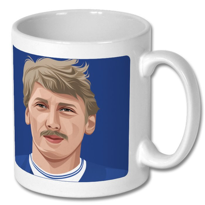 Everton 1985 4-1 v Sunderland Teletext Mug with Player Choice