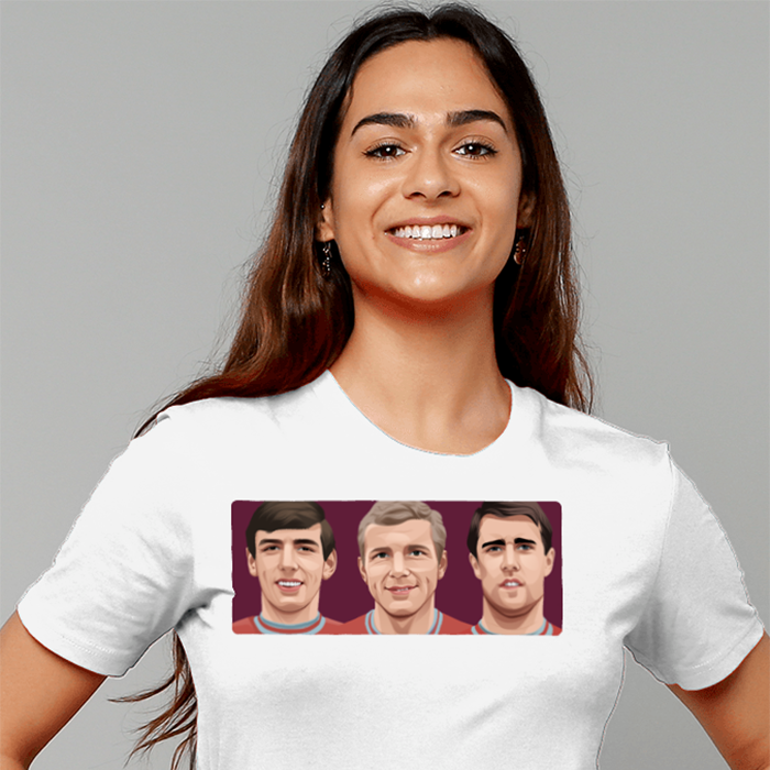 West Ham United Peters Moore Hurst Unisex T-Shirt