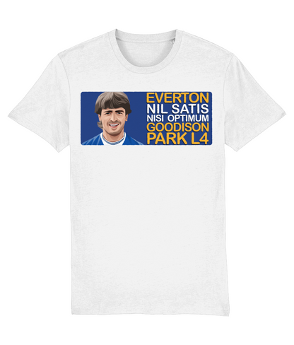Everton Kevin Ratcliffe Goodison Park L4 Unisex T-Shirt