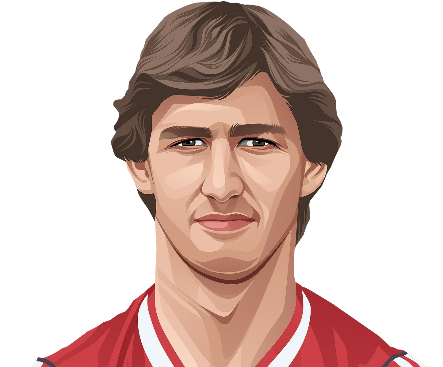 Retrotext Arsenal 1998 Premier League Champions mug featuring a detailed illustration of manager Arsene Wenger
