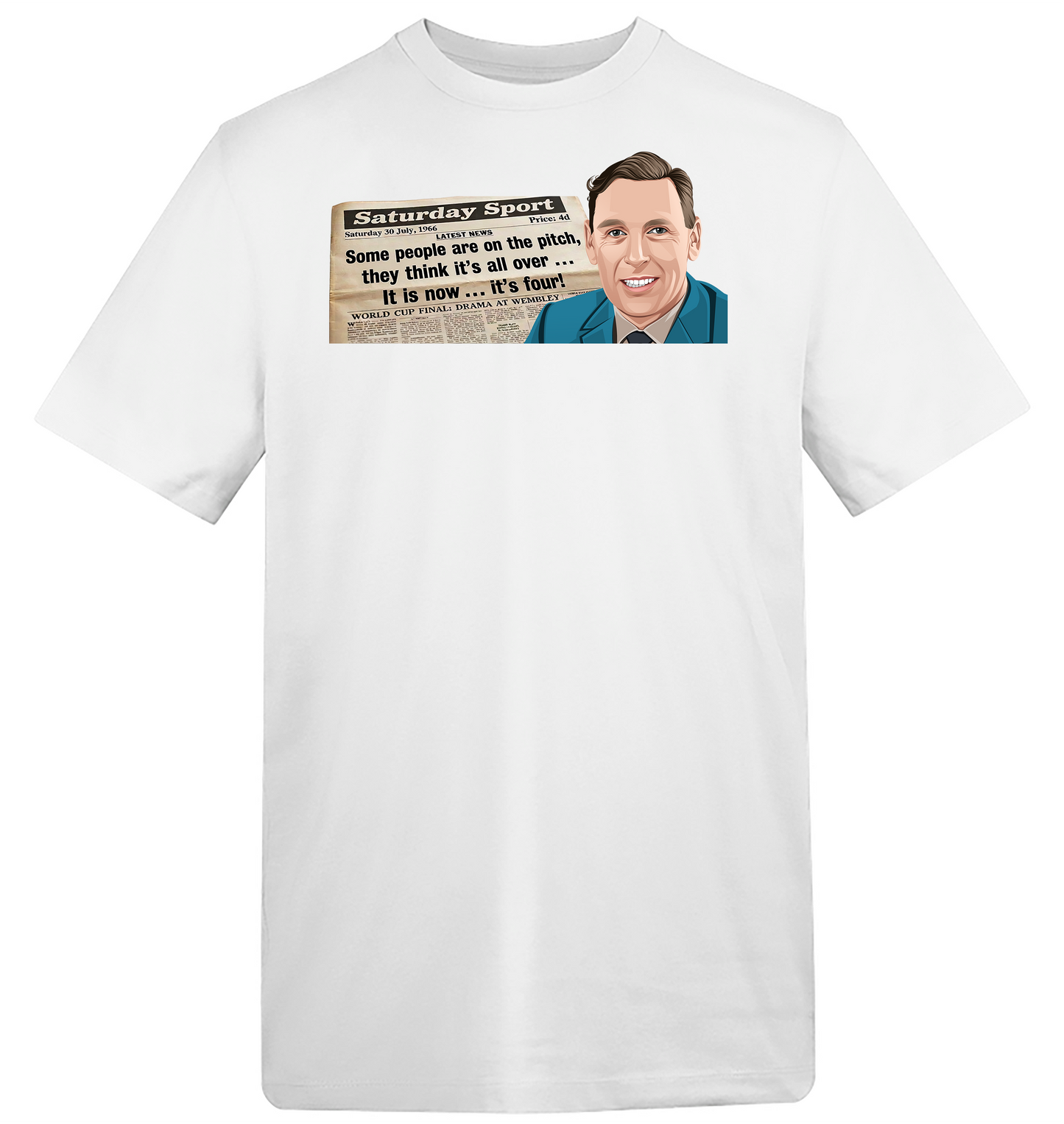 1966 Kenneth Wolstenholme They Think It's All Over T-Shirt