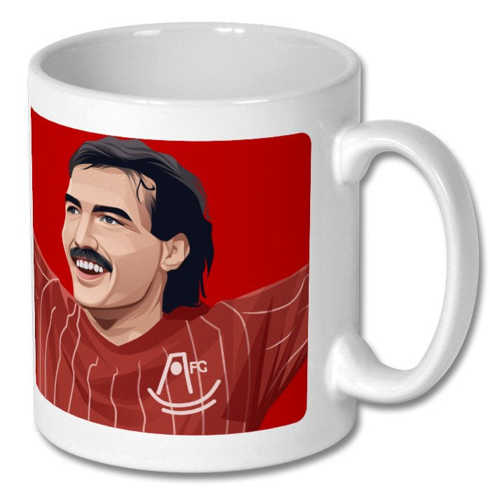 Aberdeen 1983 European Cup-Winners' Cup Willie Miller Teletext Mug Ceramic 11oz mug Retrotext