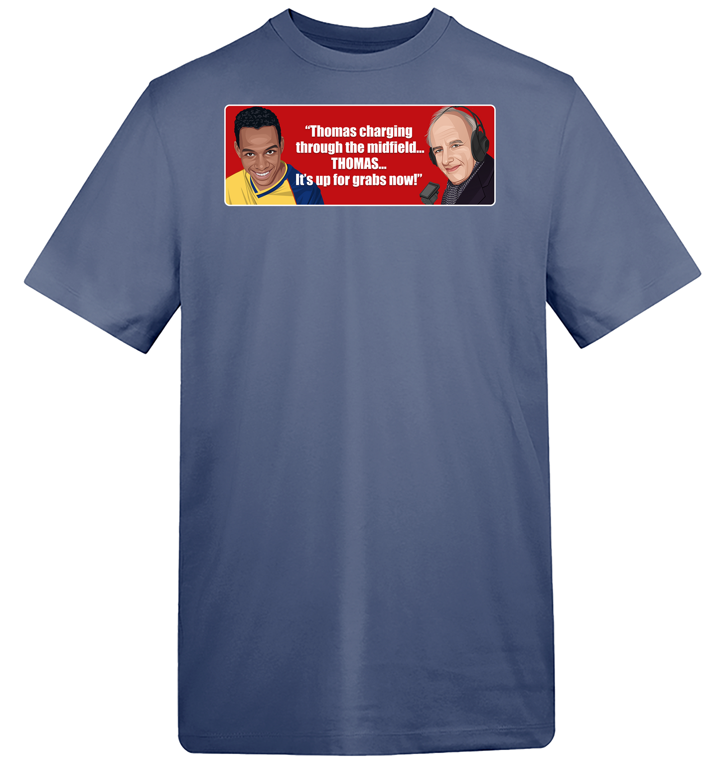 1989 Brian Moore Michael Thomas It's Up For Grabs Now T-Shirt
