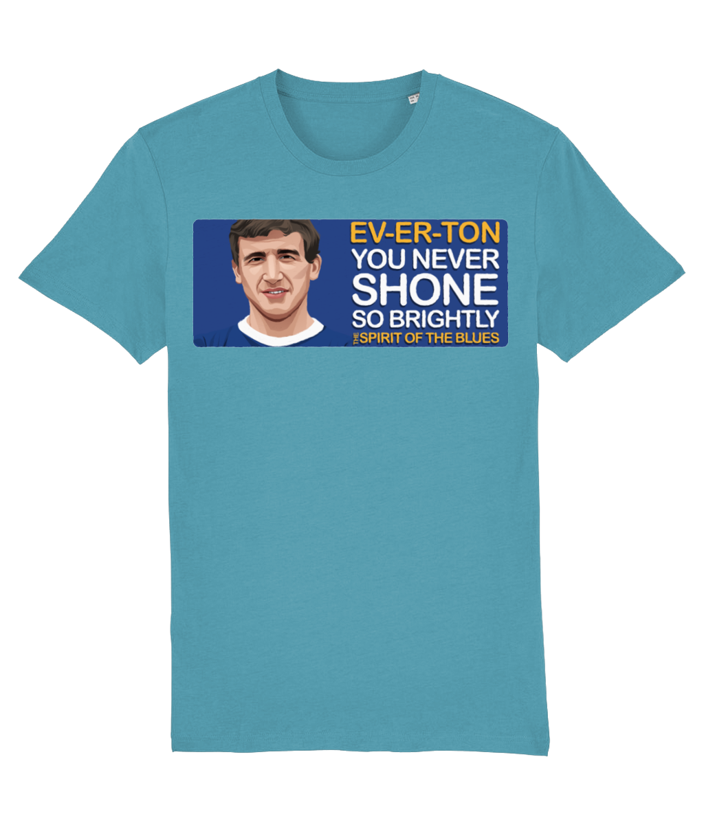 Everton Johnny Morrissey The Spirit Of The Blues Unisex T-Shirt