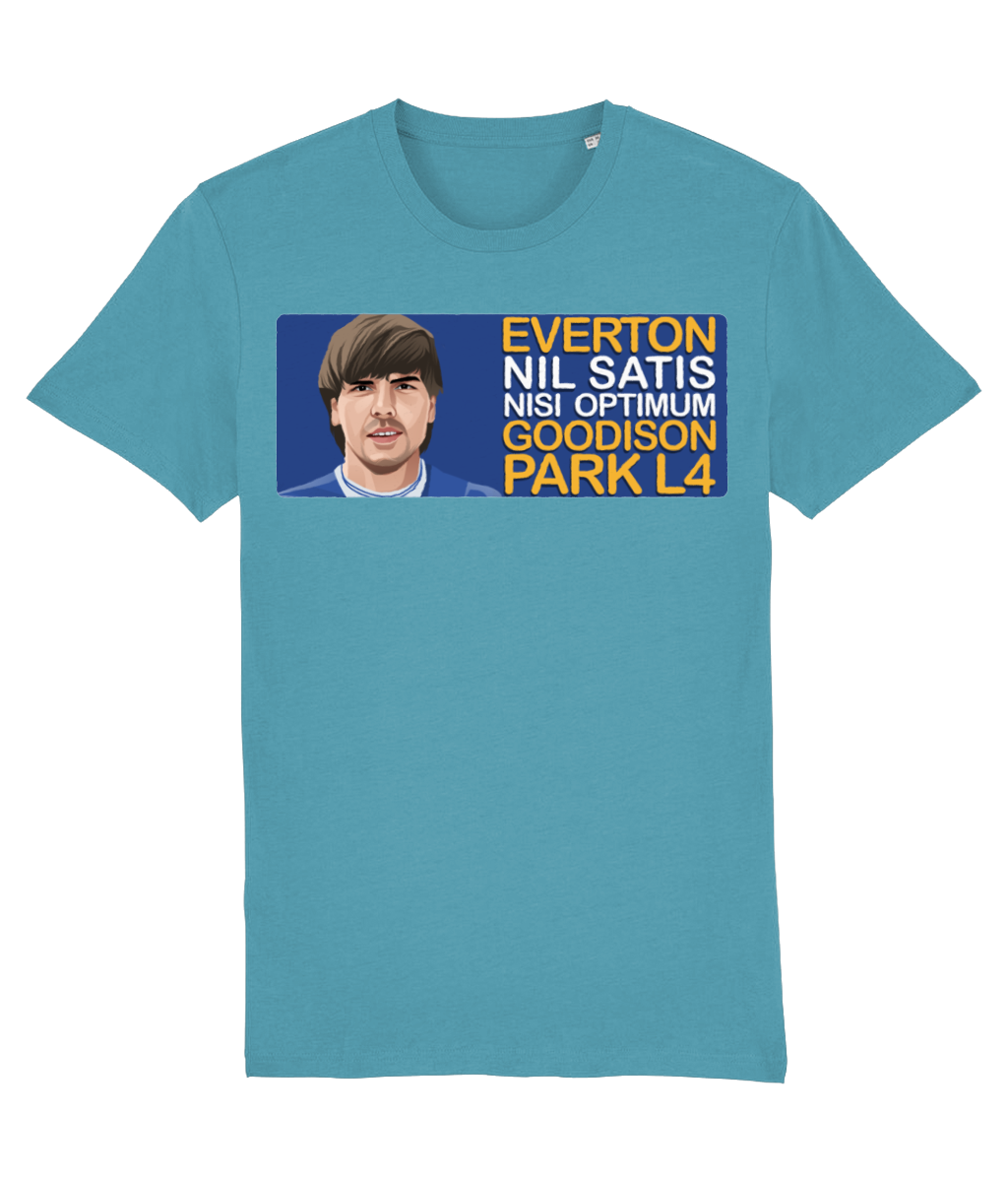 Everton Graeme Sharp Goodison Park L4 Unisex T-Shirt