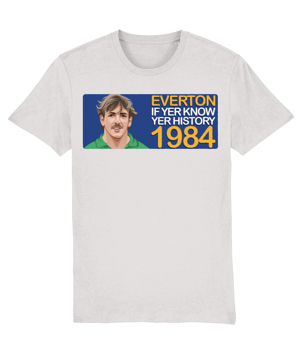 Everton 1984 Neville Southall If Yer Know Yer History Unisex T-Shirt