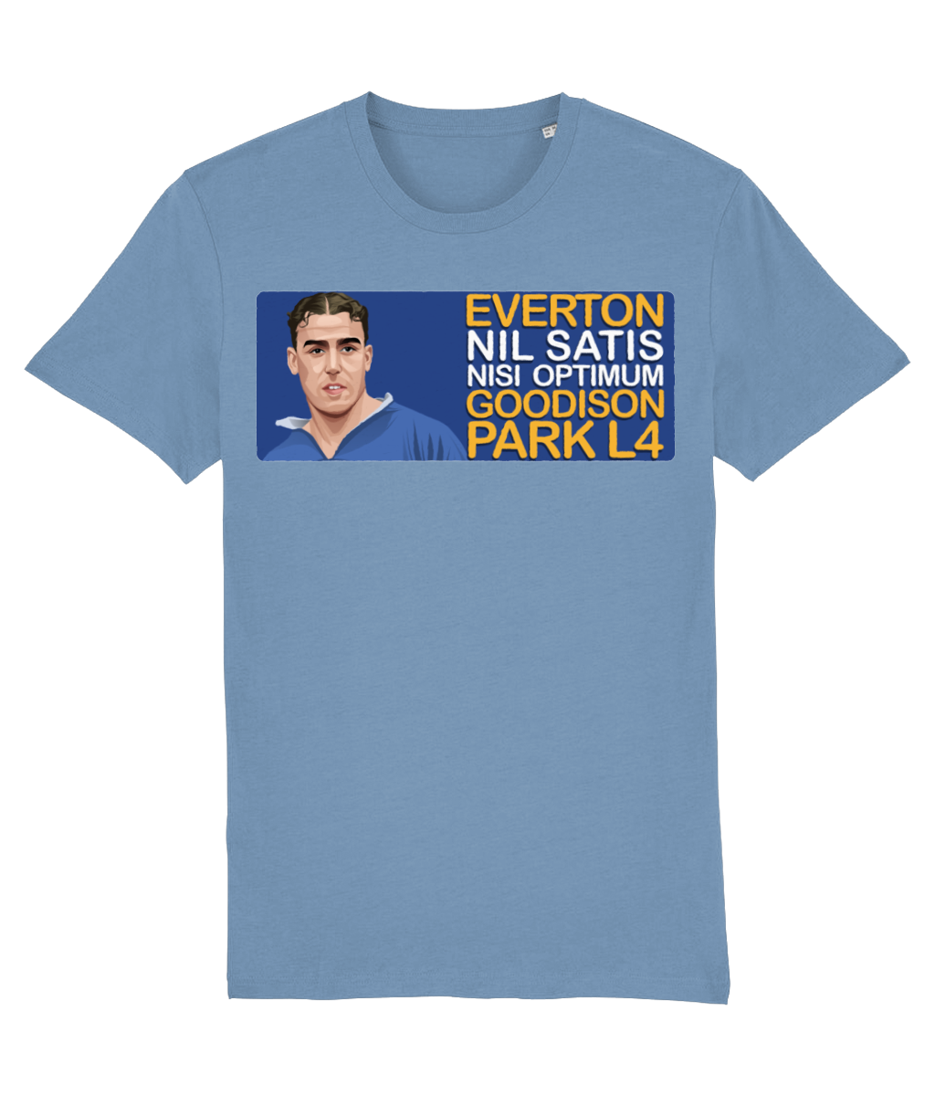 Everton Dixie Dean Goodison Park L4 Unisex T-Shirt