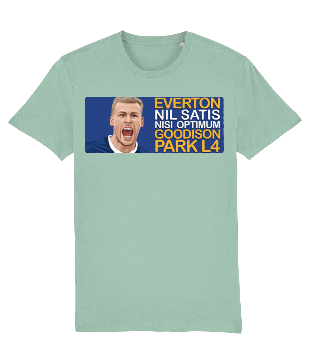 Everton Duncan Ferguson Goodison Park L4 Unisex T-Shirt