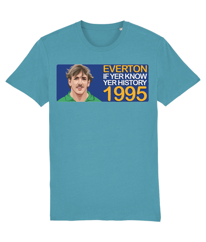 Everton 1995 Neville Southall If Yer Know Yer History Unisex T-Shirt