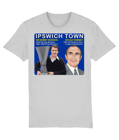 Ipswich Town Sir Bobby & Sir Alf Unisex T-Shirt