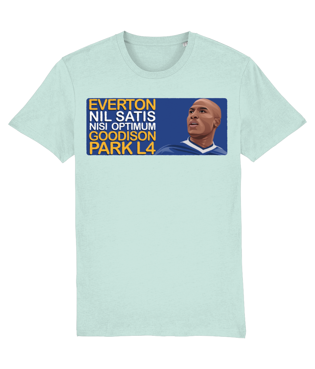 Everton Kevin Campbell Goodison Park L4 Unisex T-Shirt