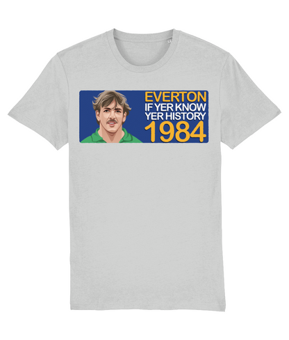 Everton 1984 Neville Southall If Yer Know Yer History Unisex T-Shirt