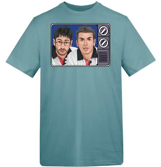 Retro TV Euro 96 Baddiel & Skinner T-Shirt