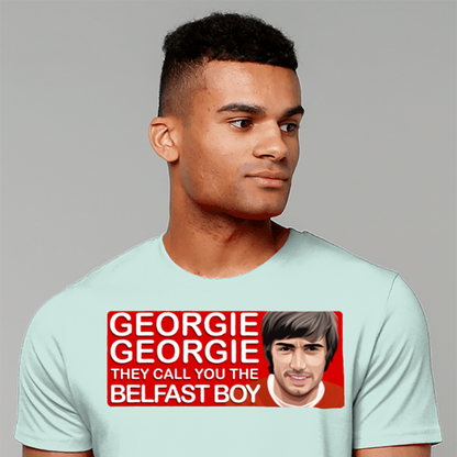 Manchester United George Best The Belfast Boy Unisex T-Shirt