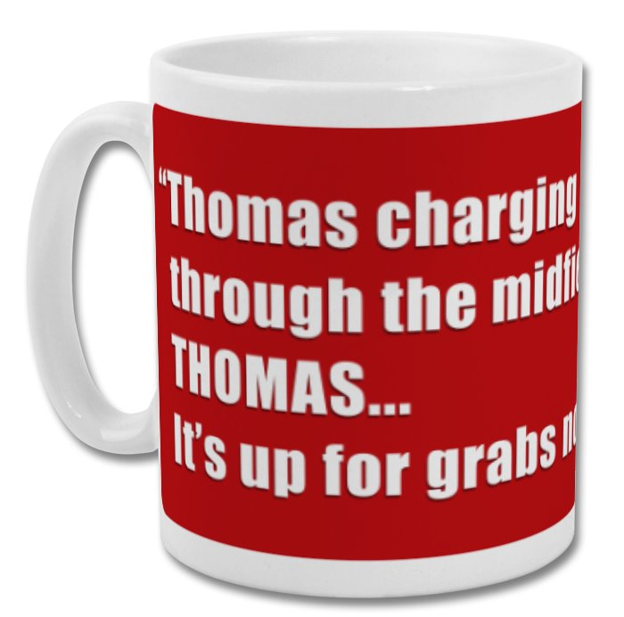 Brian Moore 'It's Up For Grabs Now' Wraparound Mug
