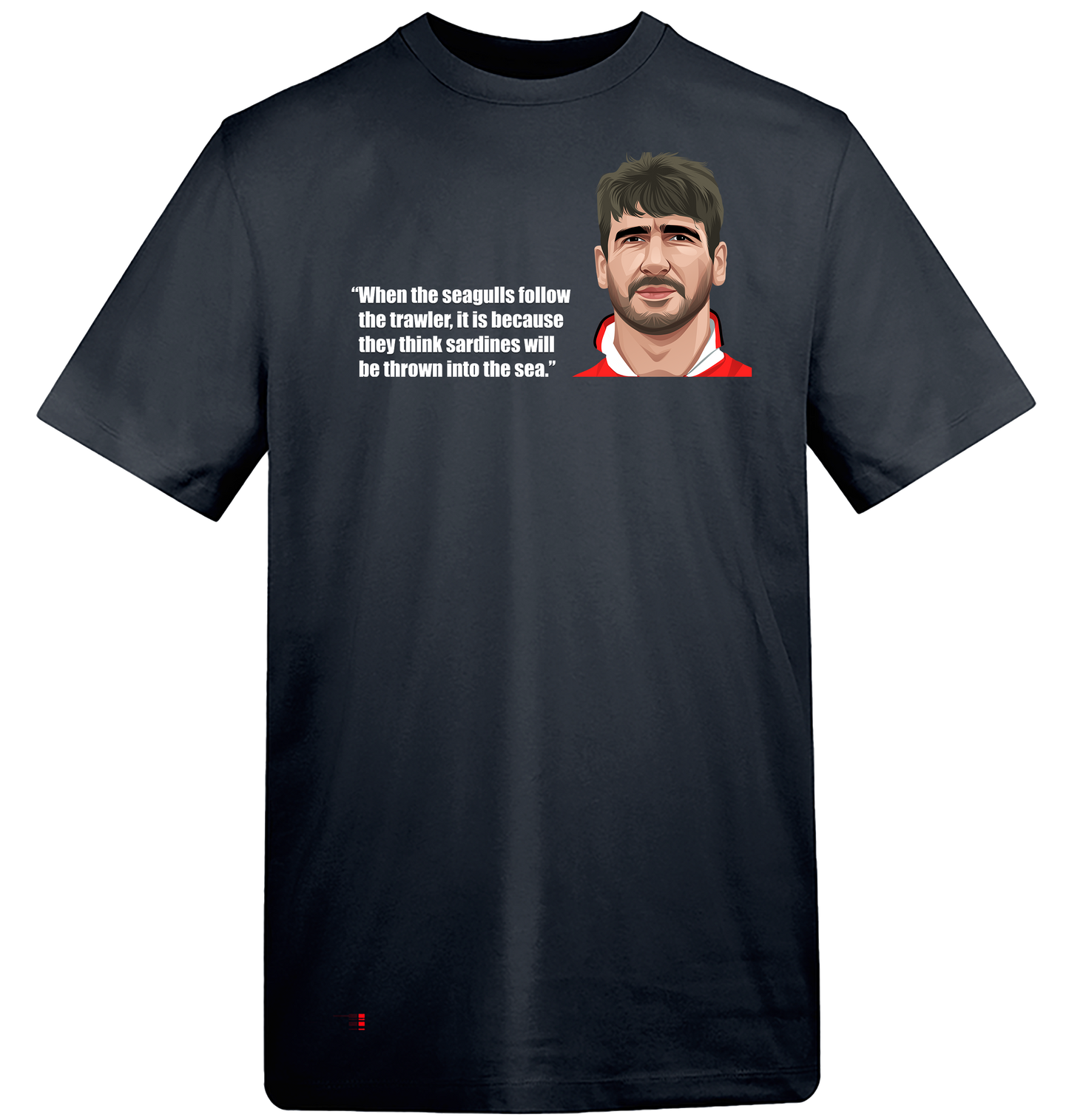 1995 Eric Cantona 'Seagulls' T-Shirt