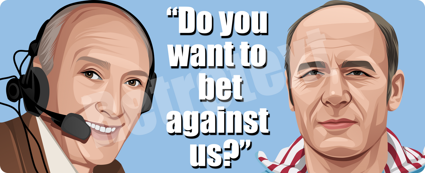 Aston Villa 1981 Do You Want To Bet Against Us? Wraparound Mug