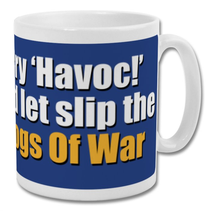 Everton Sean Dyche 'Dogs Of War' Wraparound Mug