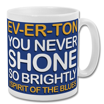 Everton The Spirit Of The Blues Wraparound Mug with Player Choice