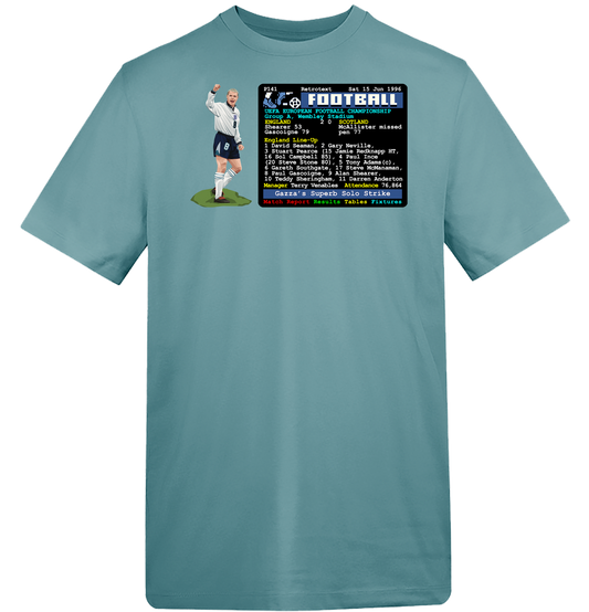 Euro96 Gazza's Wonder Goal v Scotland T-Shirt