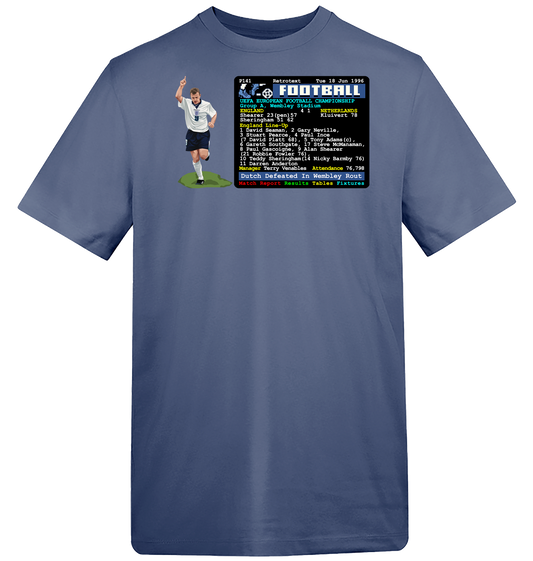 Euro96 Shearer Double v Netherlands T-Shirt