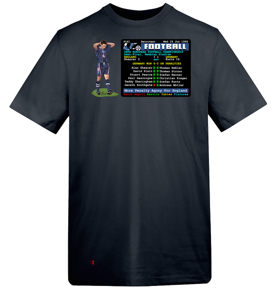 Euro96 Gareth Southgate Missed Penalty v West Germany T-Shirt