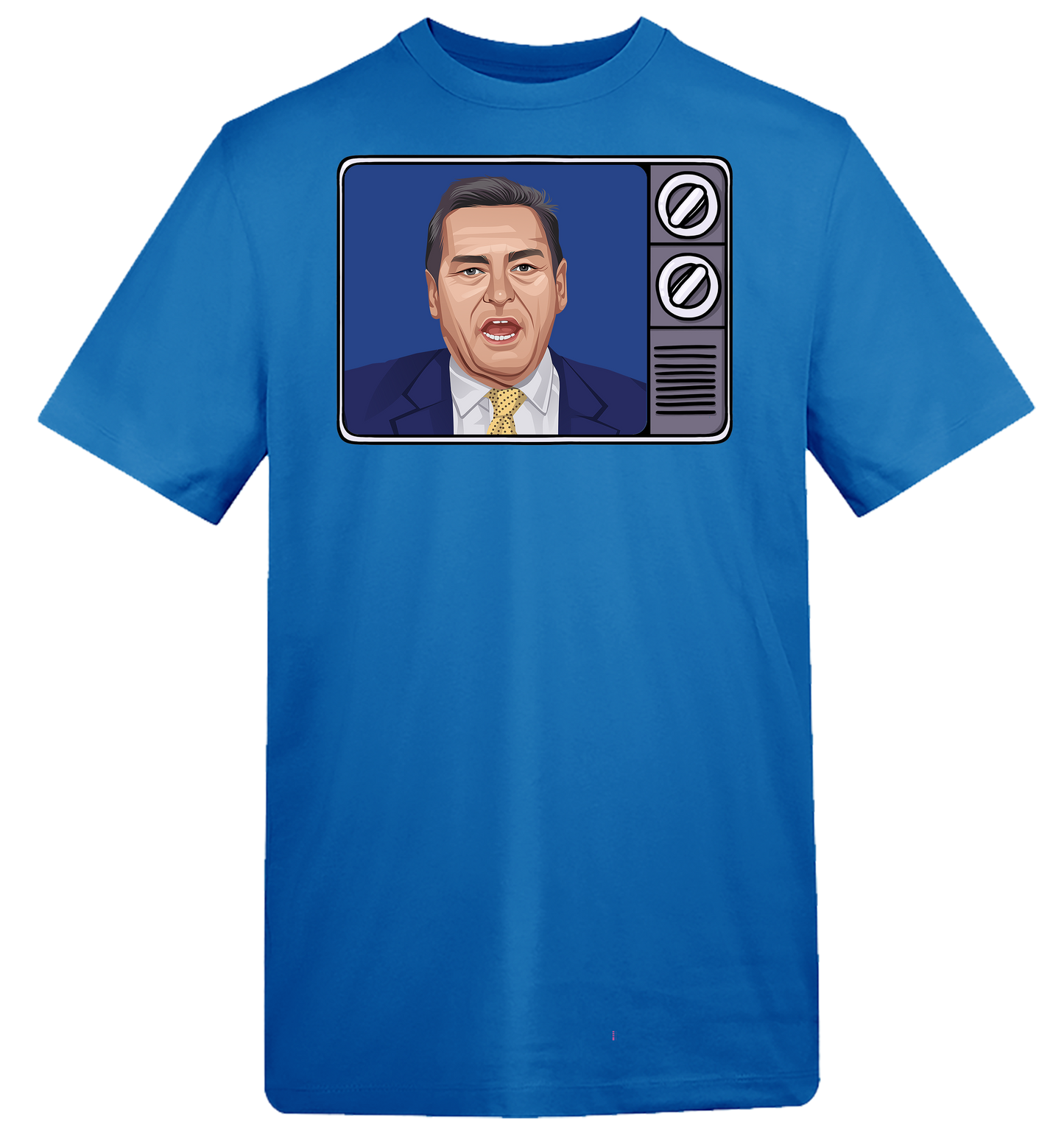 Retro TV Jeff Stelling Soccer Saturday T-Shirt