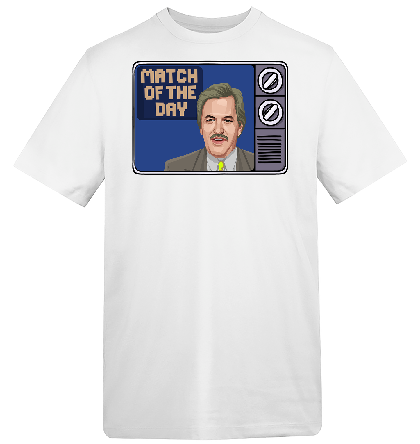 Retro TV Match of the Day Des Lynam T-Shirt