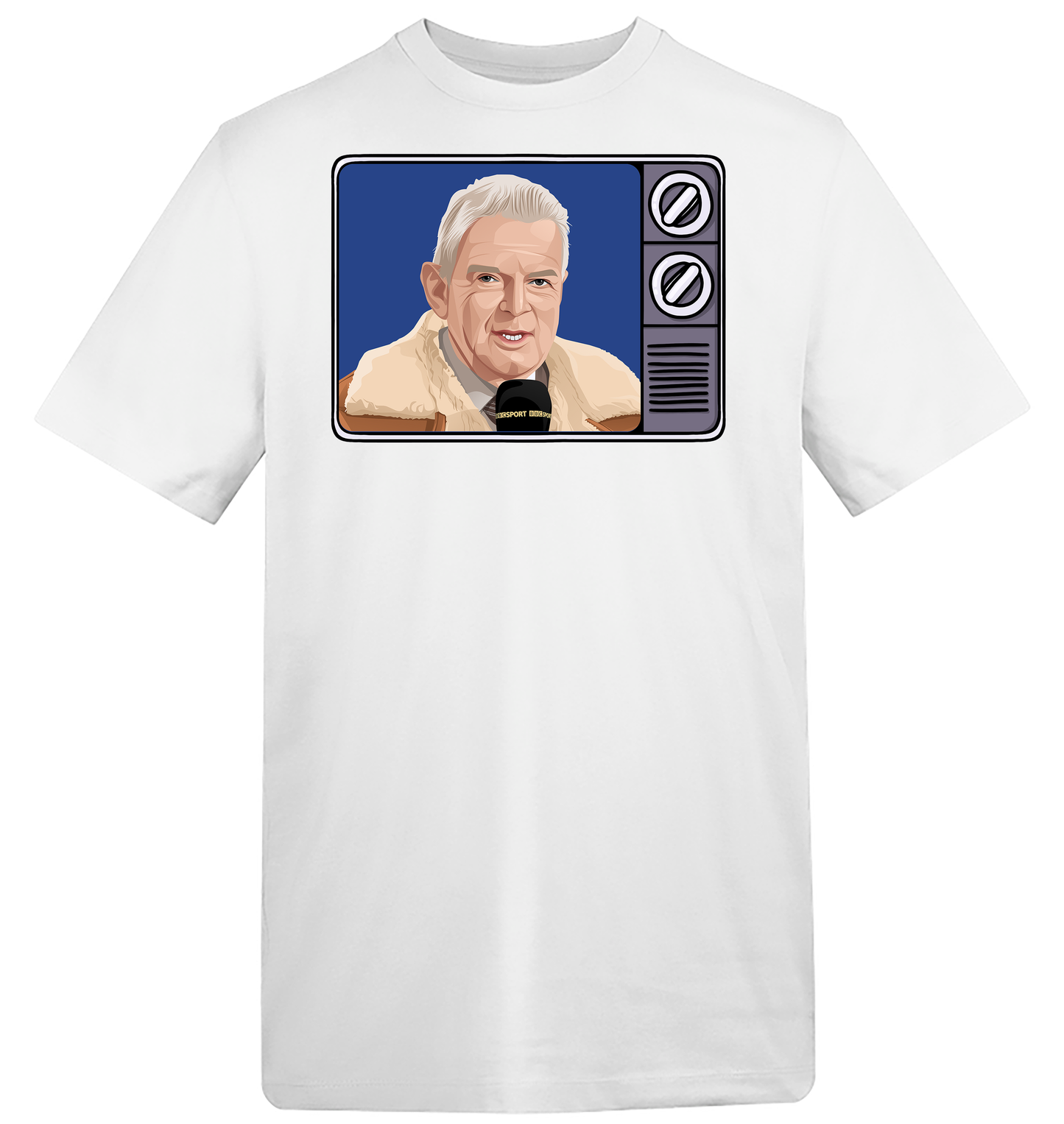 Retro TV Match of the Day John Motson T-Shirt