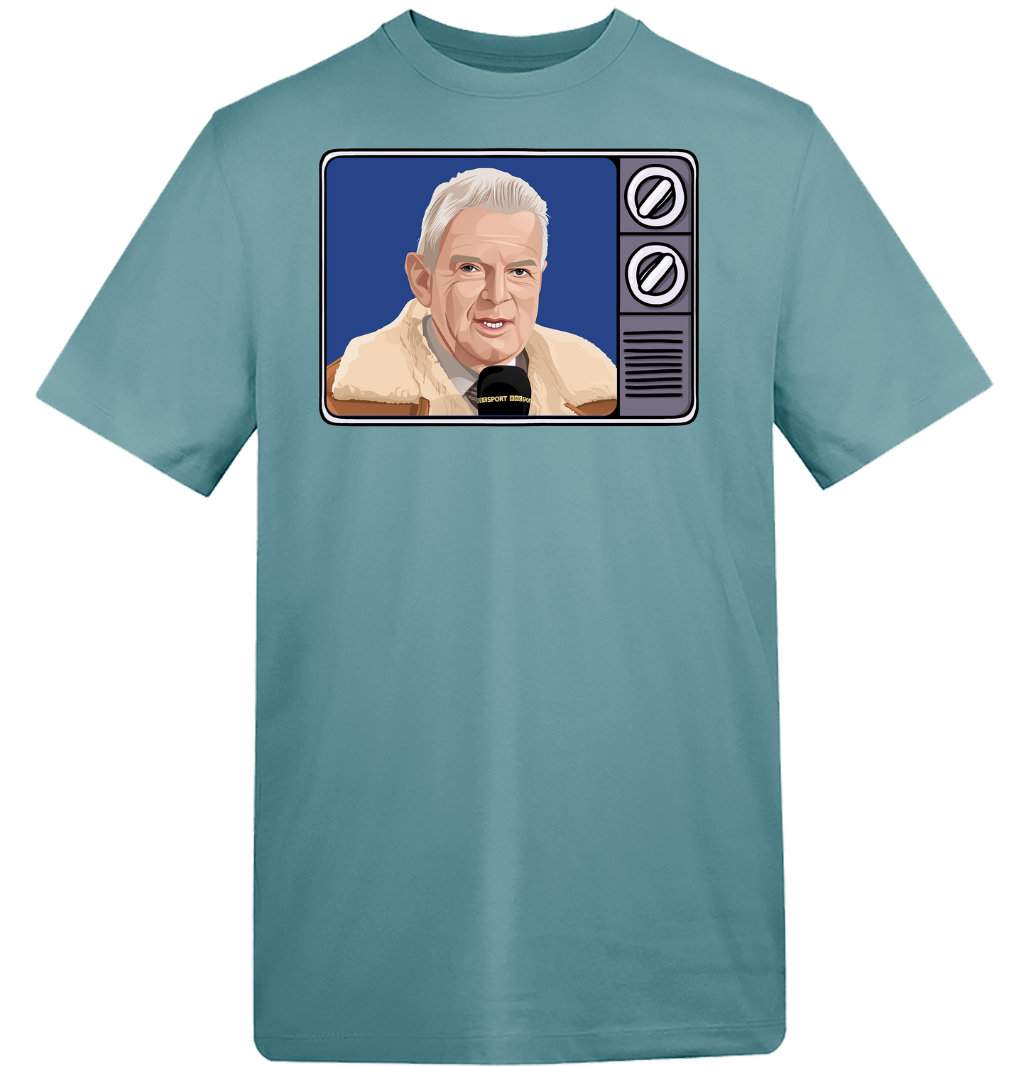 Retro TV Match of the Day John Motson T-Shirt