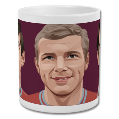 West Ham United Peters Moore Hurst Wraparound Mug