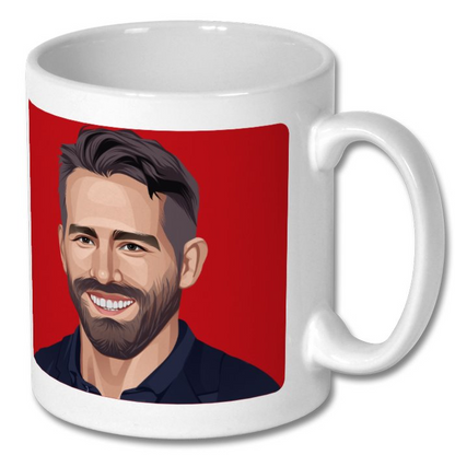 Wrexham 2023 National League Final Table Ryan Reynolds Teletext Mug Ceramic 11oz mug Retrotext   