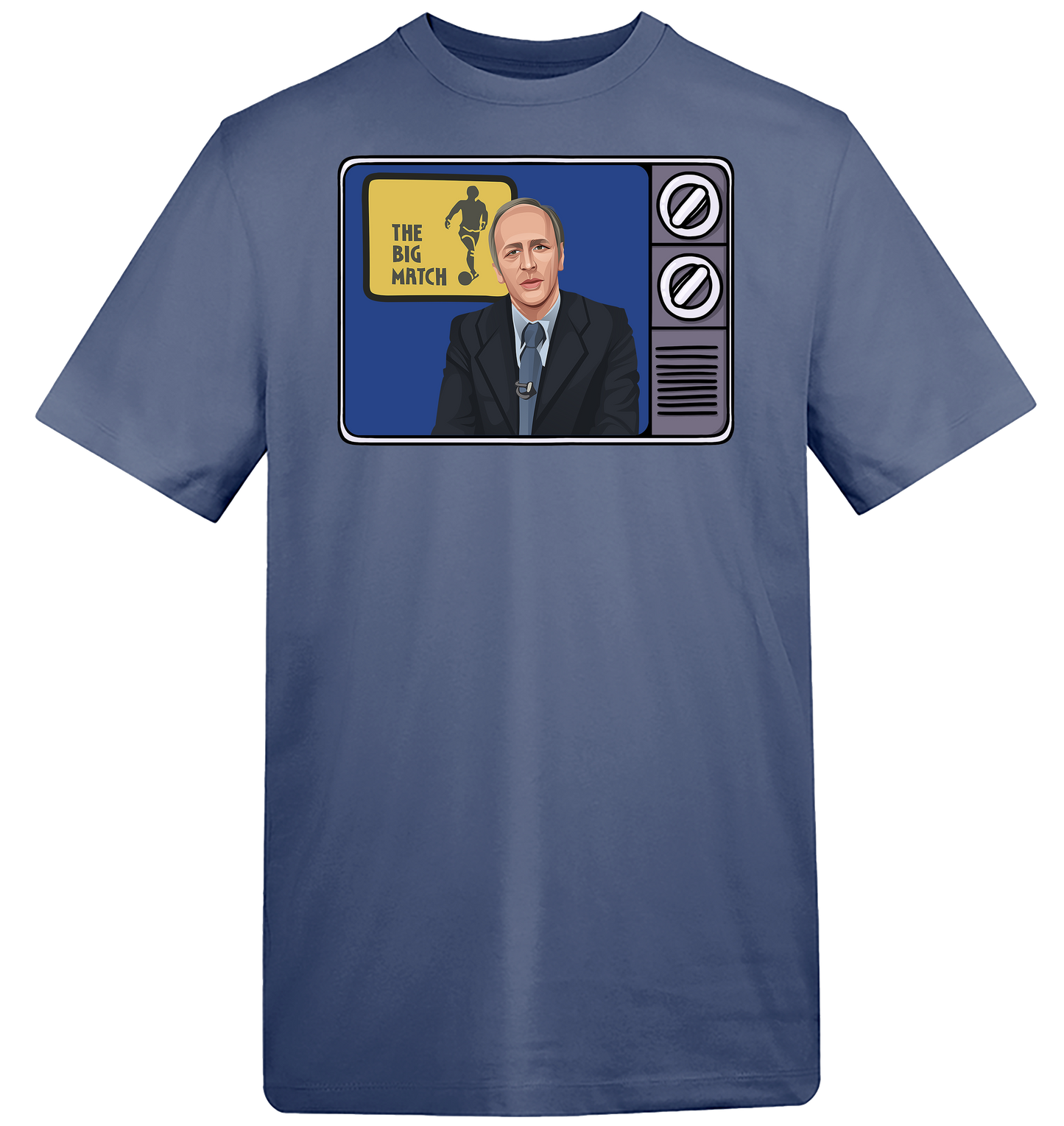 Retro TV The Big Match Brian Moore T-Shirt