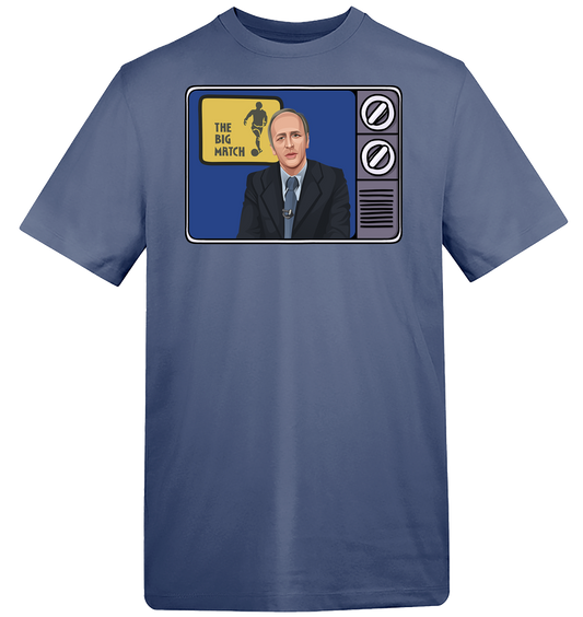 Retro TV The Big Match Brian Moore T-Shirt