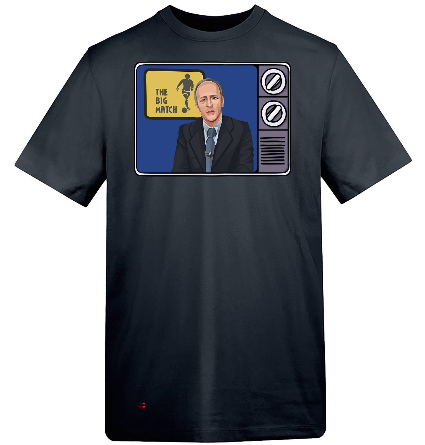 Retro TV The Big Match Brian Moore T-Shirt