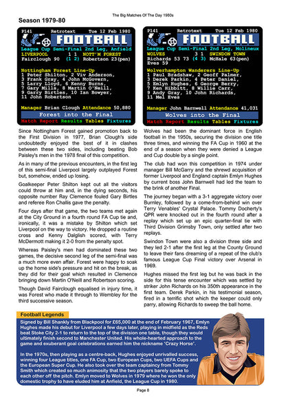 The Big Matches Of The Day 1980s featuring Wolverhampton Wanderers