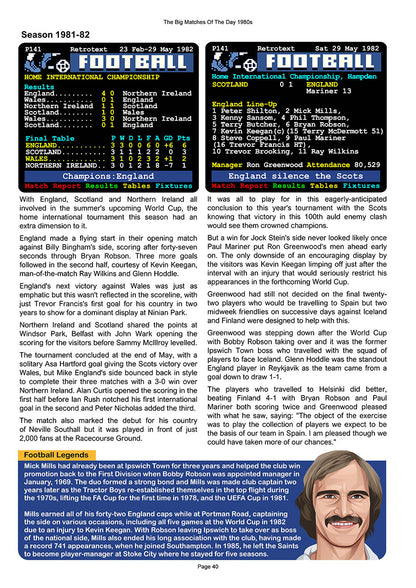 The Big Matches Of The Day 1980s featuring Ipswich Town