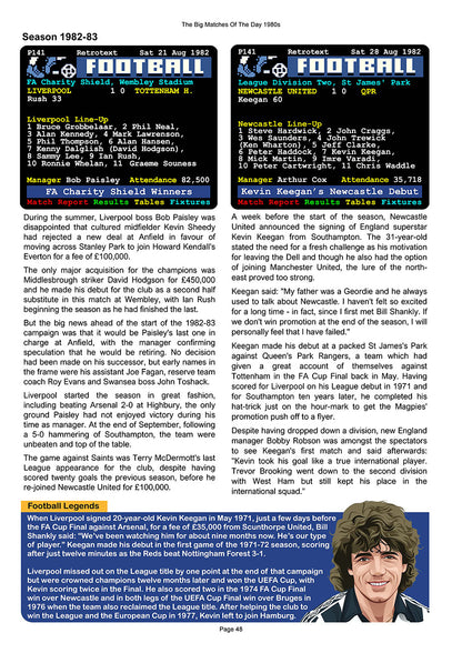 The Big Matches Of The Day 1980s featuring Newcastle United