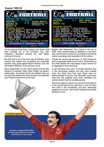 The Big Matches Of The Day 1980s featuring Aberdeen