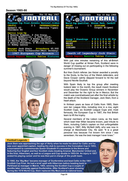 The Big Matches Of The Day 1980s featuring Celtic
