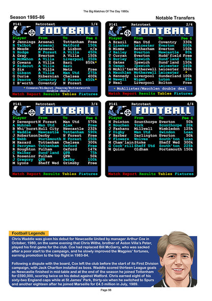 The Big Matches Of The Day 1980s featuring Newcastle United