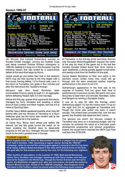 The Big Matches Of The Day 1980s featuring Manchester United