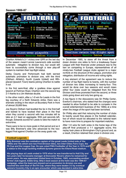 The Big Matches Of The Day 1980s featuring Leeds United