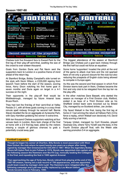 The Big Matches Of The Day 1980s featuring West Ham United