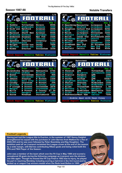 The Big Matches Of The Day 1980s featuring Liverpool