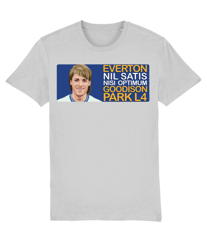 Everton 'Psycho' Pat van den Hauwe Goodison Park L4 Unisex T-Shirt