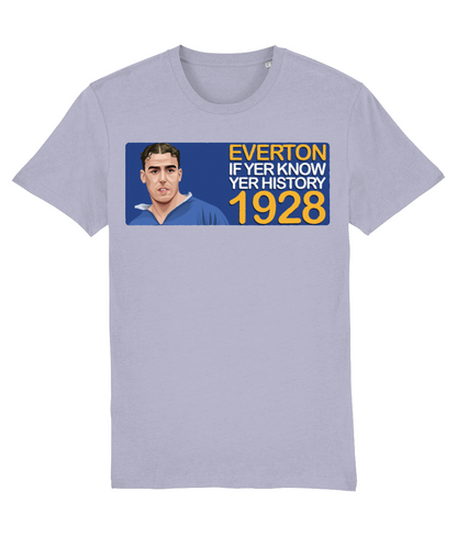 Everton 1928 Dixie Dean If Yer Know Yer History Unisex T-Shirt