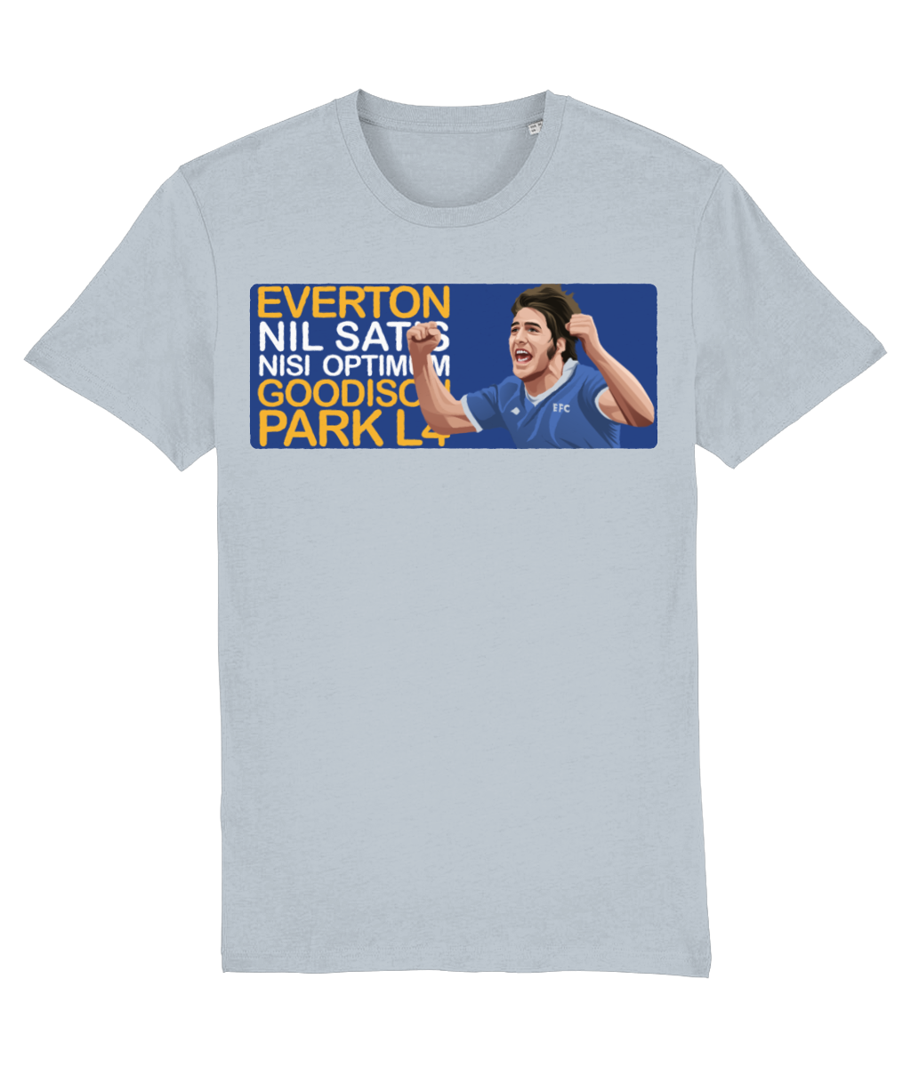 Everton Nil Satis Nisi Optimum Bob Latchford Unisex T-Shirt
